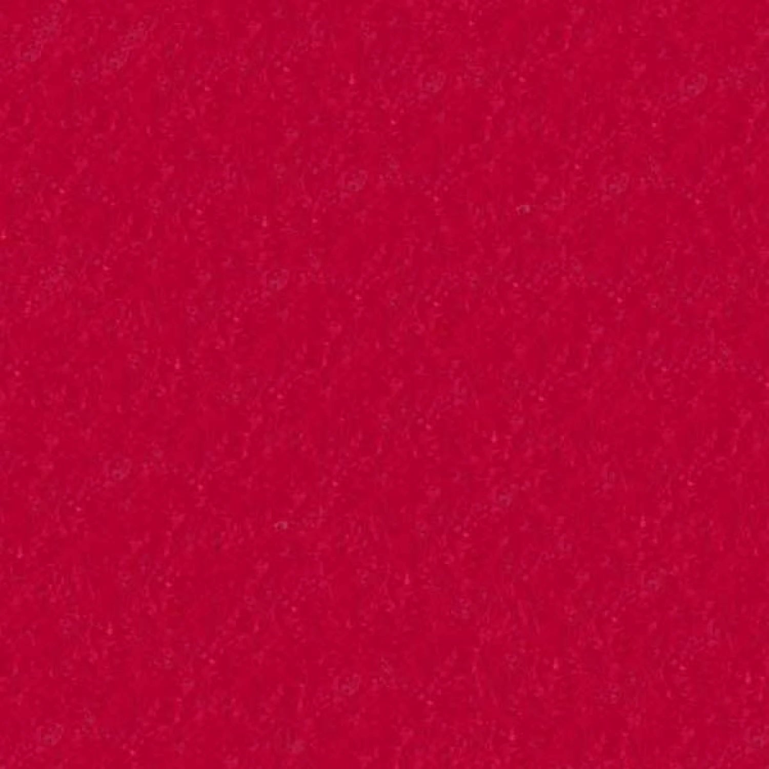 A close-up of Wool Red Felt Yardage shows its vibrant solid red color and textured, grainy premium wool surface, adding depth and richness to the material.