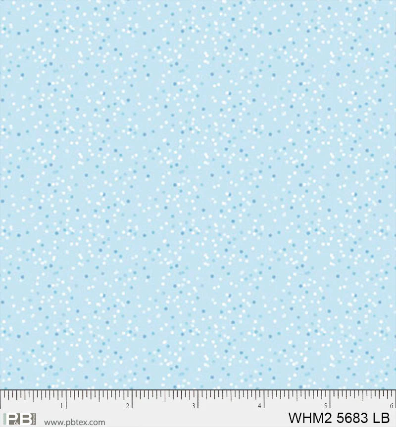 Whimsy II Light Blue Confetti Fabric Yardage