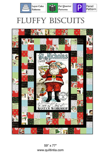 Fluffy Biscuits Quilt Pattern - image 1 - quilting pattern with step-by-step instructions