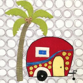 Wendy Williams Caravan Pre-Cut Wool Felt Applique Kit