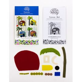 Wendy Williams Caravan Pre-Cut Wool Felt Applique Kit
