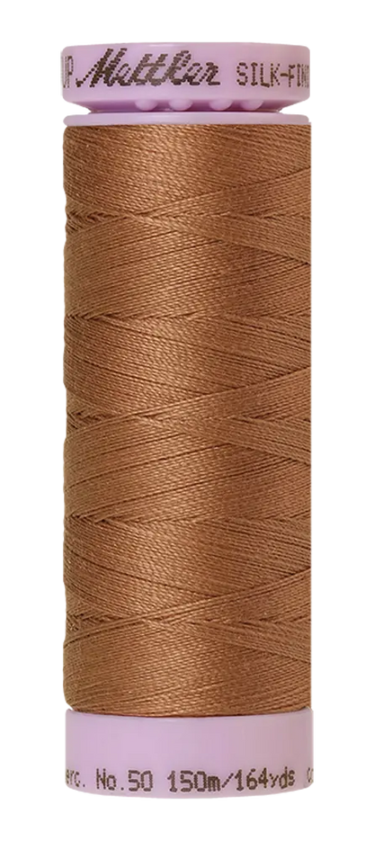 Mettler Cotton Silk Finish 50wt Walnut
