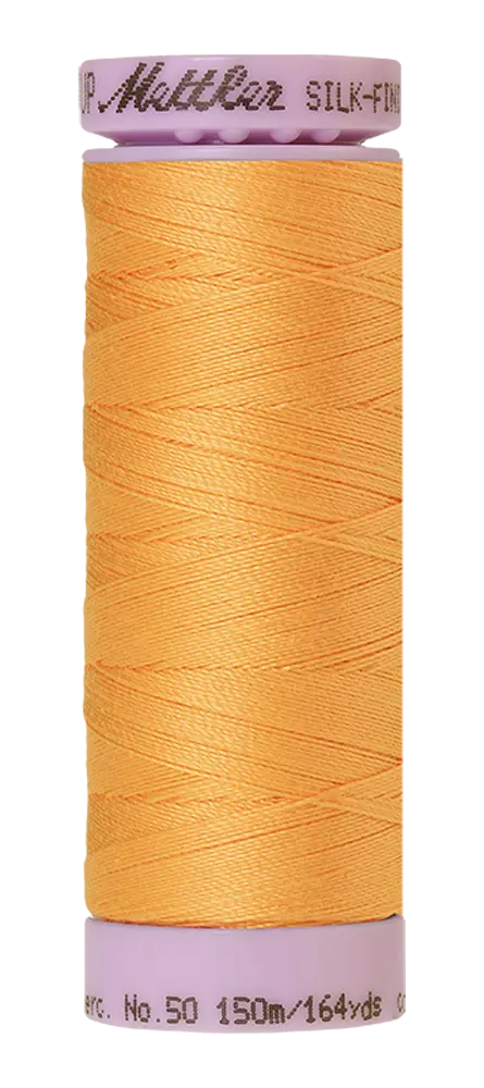 Mettler Cotton Silk Finish 50wt 150m Warm Apricot