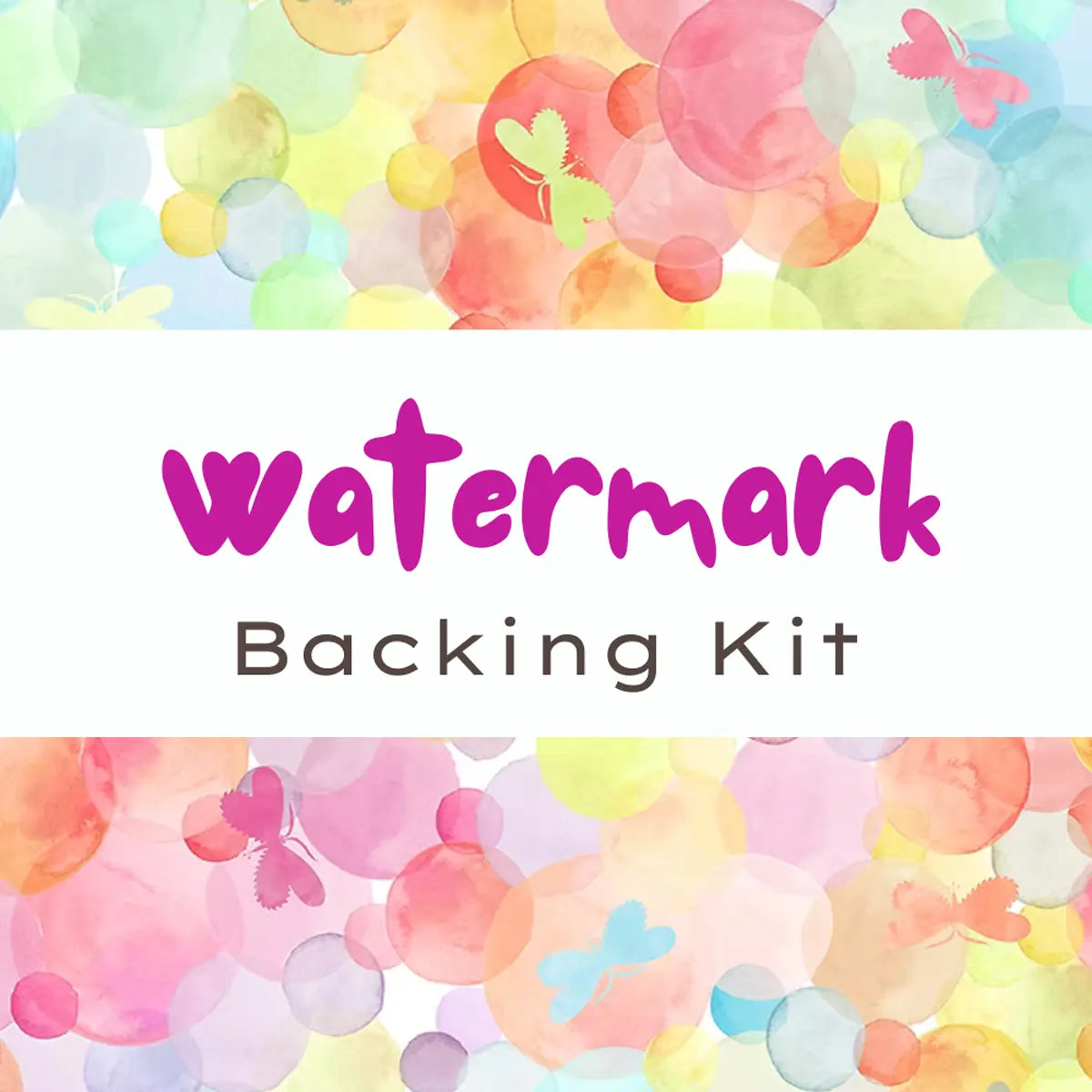 Colour Frolic Watermark Backing Kit Carnival – Quilted Joy