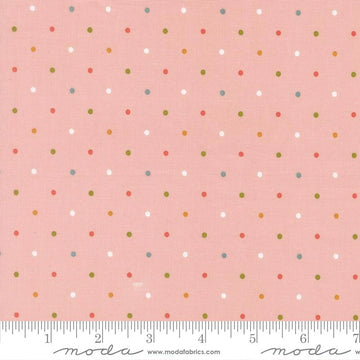 Wild Honey Carnation Magic Dot Fabric Yardage