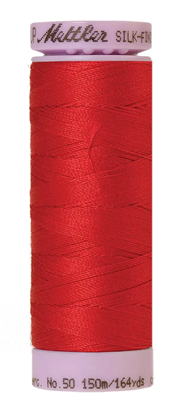 Mettler Cotton Silk Finish 50wt 150m Wildfire