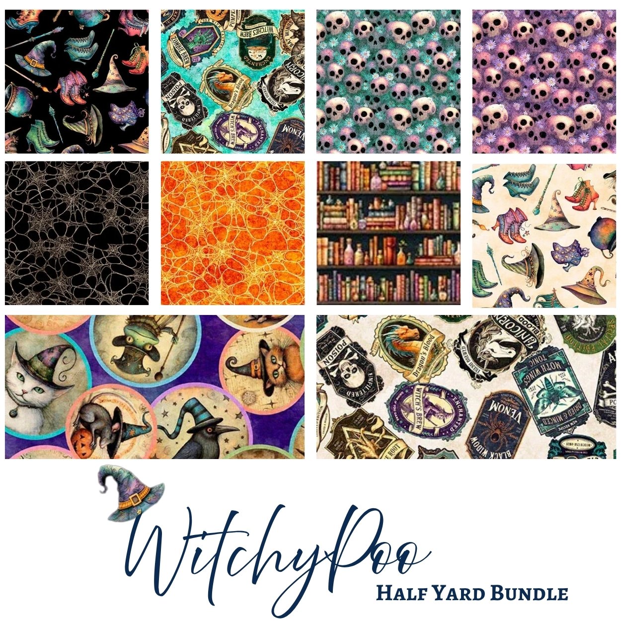 Witchypoo Half Yard Bundle