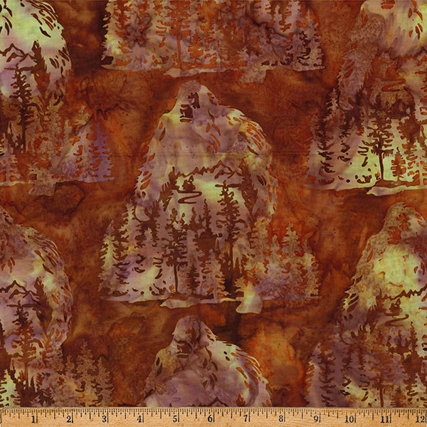 Big Foot Pecan Forest Fabric Yardage - quilt fabric for sewing and quilting projects