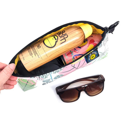 Splash Fabrics Stand Up Pouch, Beach Dogs Print