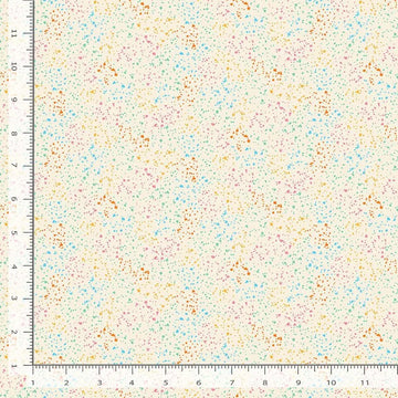Bitty Back Pack Stardust Rainbow 75" x 108" Wide Quilt Fabric - wide quilt backing fabric for longarm quilting