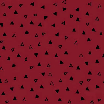 Merlot Triangles Dark Red Fabric Yardage