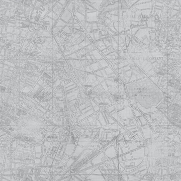 Harmony Light Gray Streets Fabric Yardage - quilt fabric for sewing and quilting projects