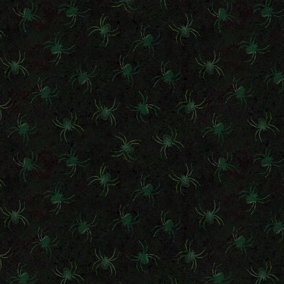 Emerald Hollow Emerald Spiders Fabric Yardage
