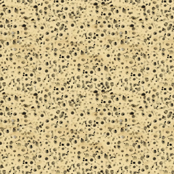 Emerald Hollow Light Butter Dot Fabric Yardage - quilt fabric for sewing and quilting projects