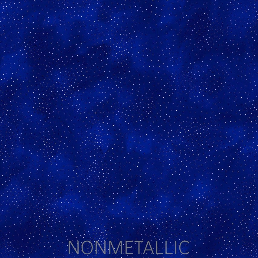 Dot Royal Blue 108 inch 3-yard quilt fabric back pack