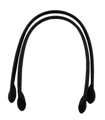 Leather Like Bag Handles 20in Black - quilting supply from Quilted Joy