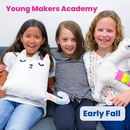 Young Makers Academy Early Fall - kids sewing class series