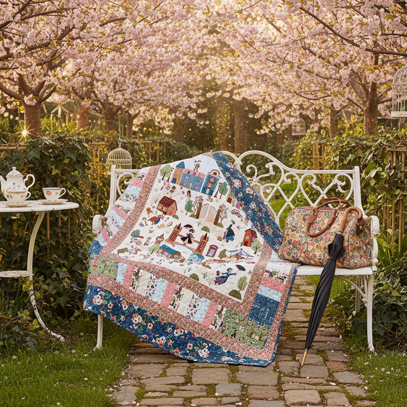 A Spoonful of Sugar Quilt Kit - Mary Poppins Style