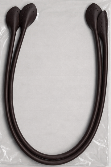 Leather Like Bag Handles 20in Dark Brown - image 1 - quilting supply from Quilted Joy