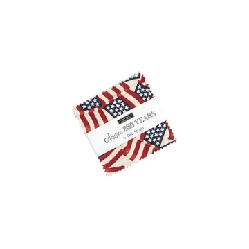 America 250 Years Mini Charm Pack - image 1 - quilting supply from Quilted Joy