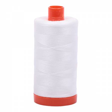 Aurifil Thread 50wt Cotton - 2021 Natural White