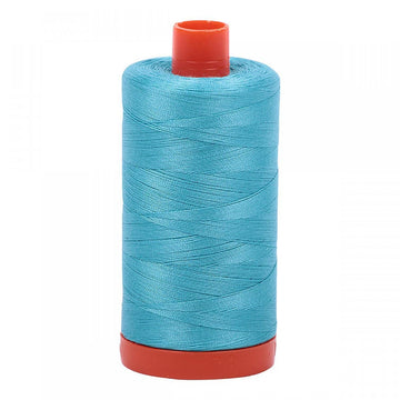 Aurifil Thread 50wt Cotton - 5005 Bright Turquoise Product Photo