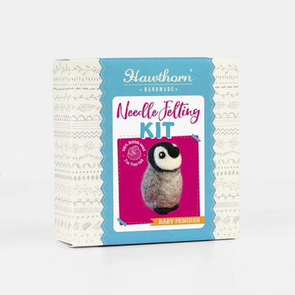 Baby Penguin Mini Needle Felting Kit