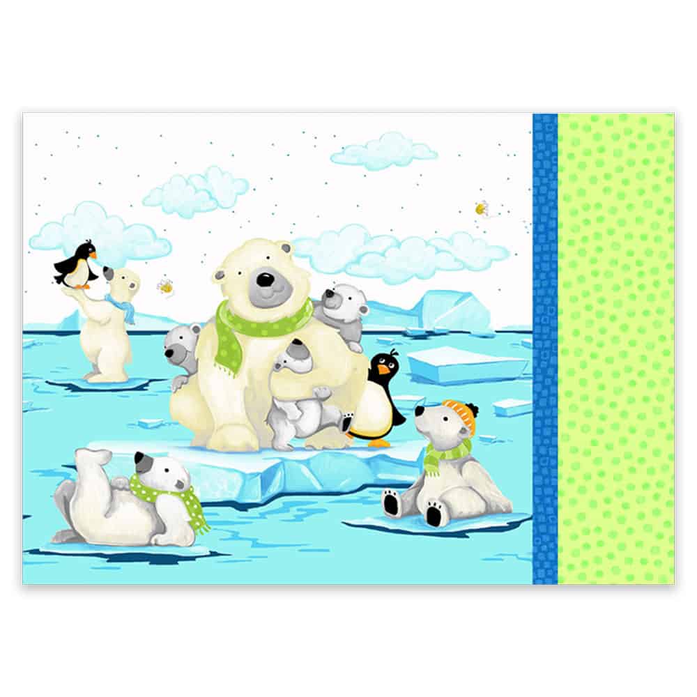 Burr the Polar Bear Pillowcase Kit