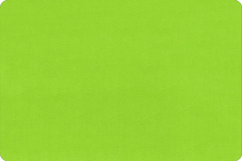 90" Cuddle Extra Wide Fabric Dark Lime