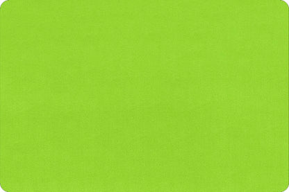 90" Cuddle Extra Wide Fabric Dark Lime