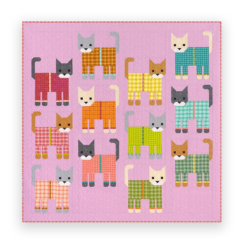 Cats in Pajamas Quilt