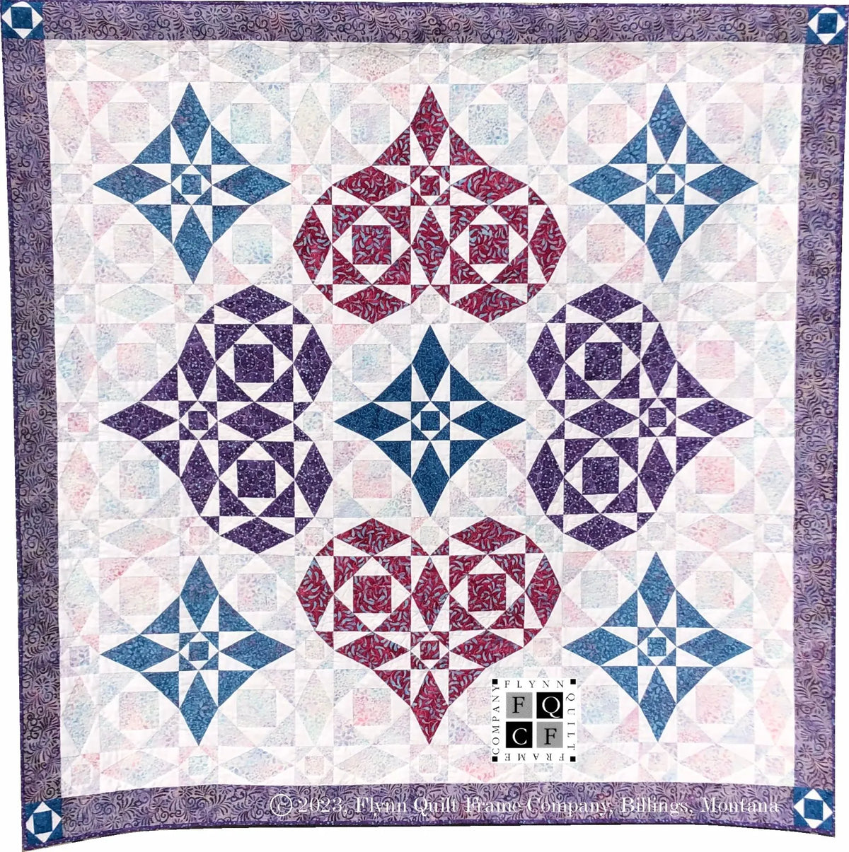 Cotton Candy Hearts Quilt Pattern