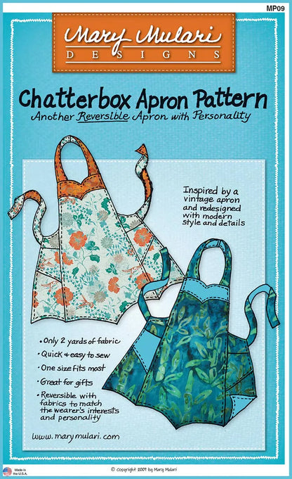 Chatterbox Apron Pattern - image 1 - quilting pattern with step-by-step instructions