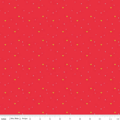 Sparkler Riley Red Heart Fabric Yardage
