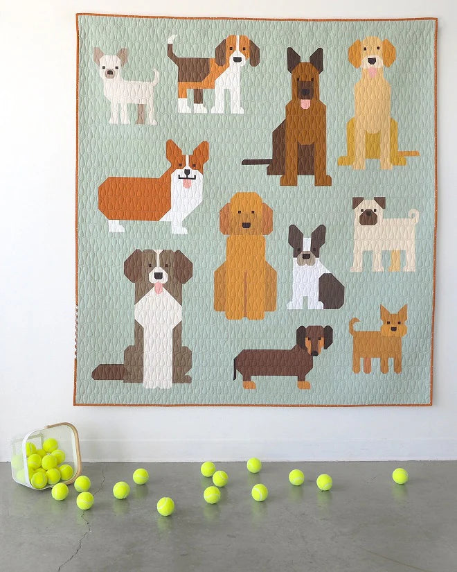 Dog Park Pattern Product Photo