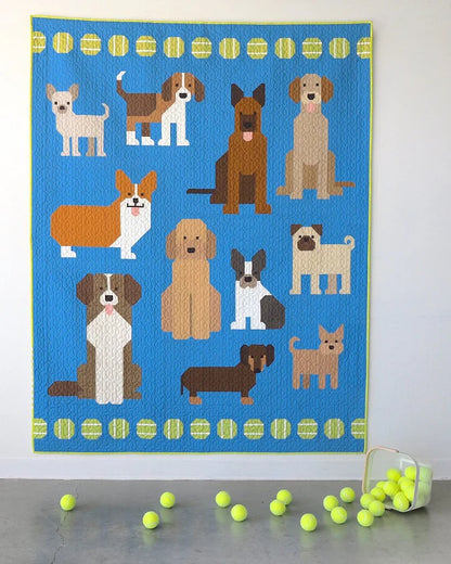 Dog Park Pattern Product Photo