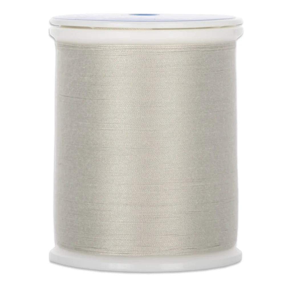 YLI Dream Seam Light Gray 307 thread label spool detail