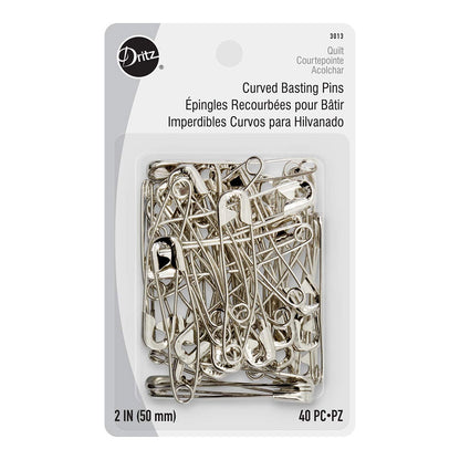 Curved Basting Pins - Size 3