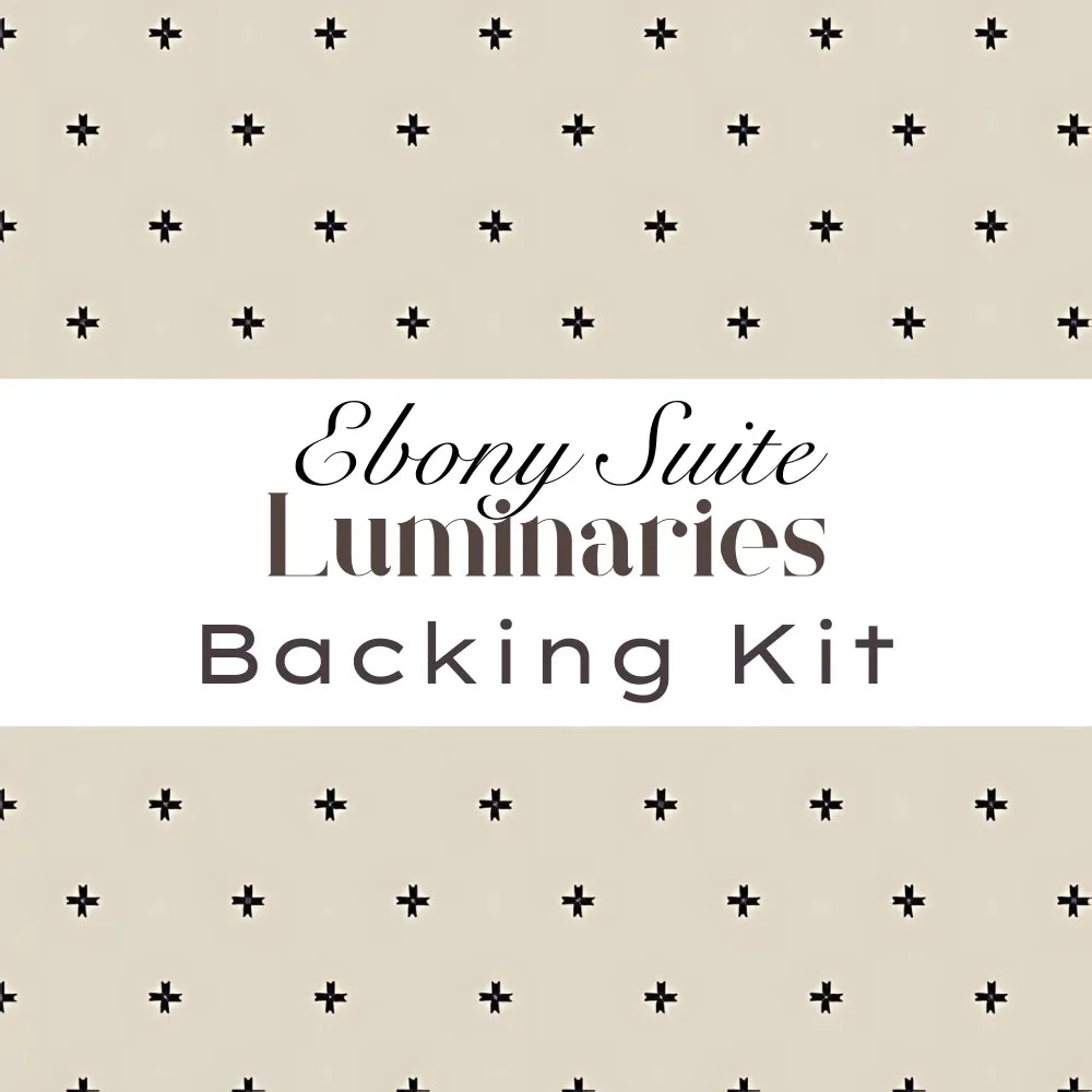 Ebony Suite Luminaries Backing Kit Cream Munay Ties Product Photo