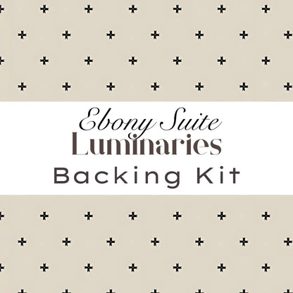 Ebony Suite Luminaries Backing Kit Cream Munay Ties Product Photo