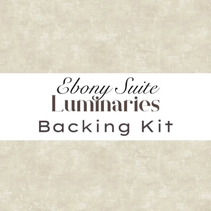 Ebony Suite Luminaries Backing Kit Canvas Linen Product Photo