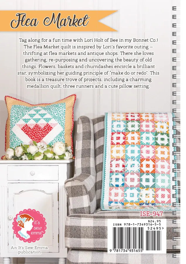 Flea Market Quilt Book - image 2 - quilting book with patterns and instructions