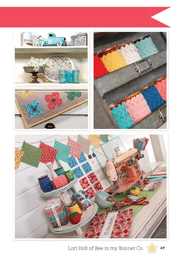 Flea Market Quilt Book - image 6 - quilting book with patterns and instructions