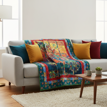 Flights of Fancy Quilt Kit – Premium Lifestyle Image