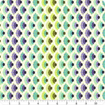 Floral Reef Marine Aquatic Lace Fabric Yardage - quilt fabric for sewing and quilting projects