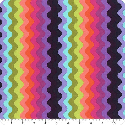 Floral Reef Deep Dive Wave Rider Fabric Yardage