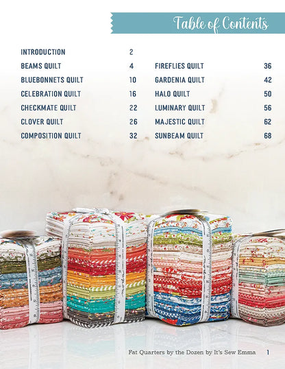 Fat Quarters by the Dozen Quilt Book