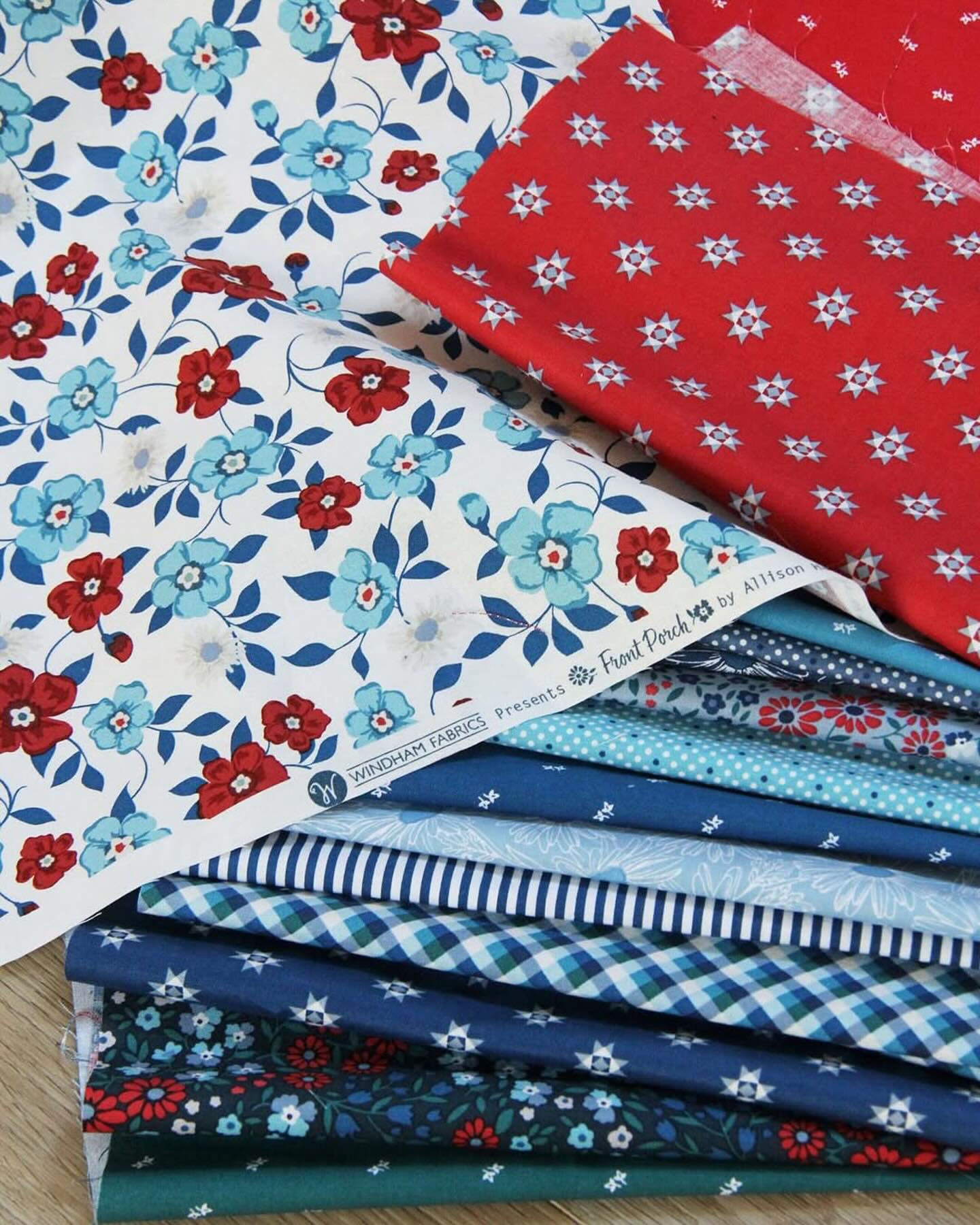 Porchside Orchard Quilt Kit - image 4 - complete quilt kit with fabric and instructions