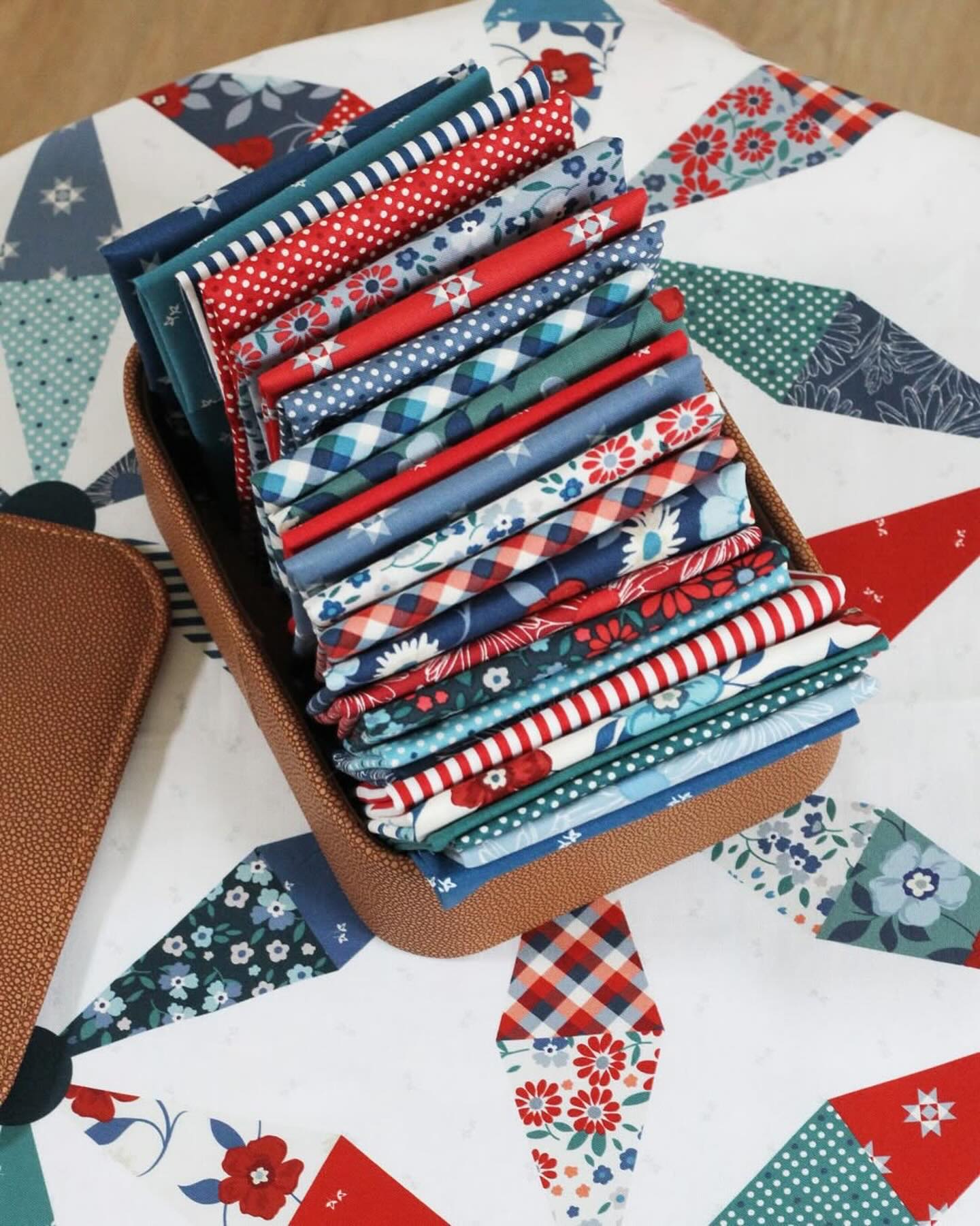 Porchside Orchard Quilt Kit - image 6 - complete quilt kit with fabric and instructions