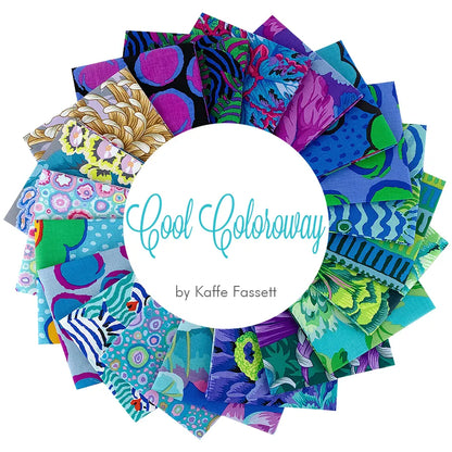 Cool August 2025 Kaffe Fassett Collective Fat Quarter Bundle